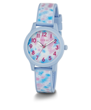 GUESS Kids Tie Dye Blue Analog Watch
