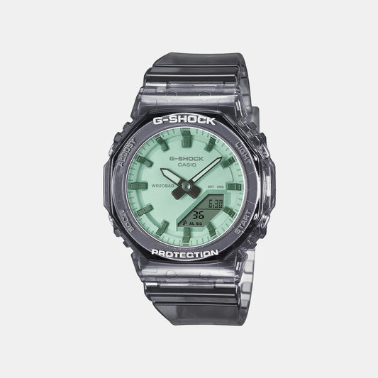 G-Shock Women Quartz Green Dial Analog-Digital Resin Watch G1822