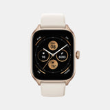 Unisex Processor White Dial Amoled Silicone Watch GTS 4 WHITE