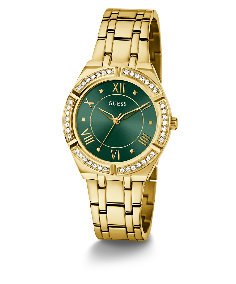 GUESS Ladies Gold Tone Analog Watch