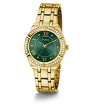 GUESS Ladies Gold Tone Analog Watch