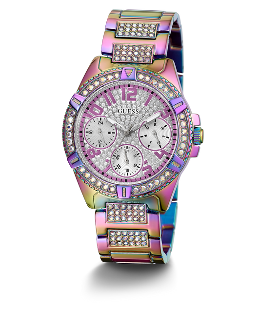 GUESS Ladies Iridescent Multi-function Watch