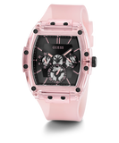GUESS Mens Pink Multi-function Watch