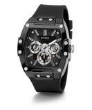 GUESS Mens Black Multi-function Watch