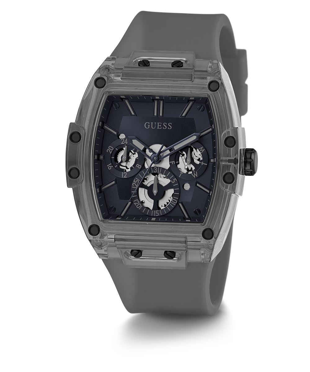 GUESS Mens Grey Multi-function Watch