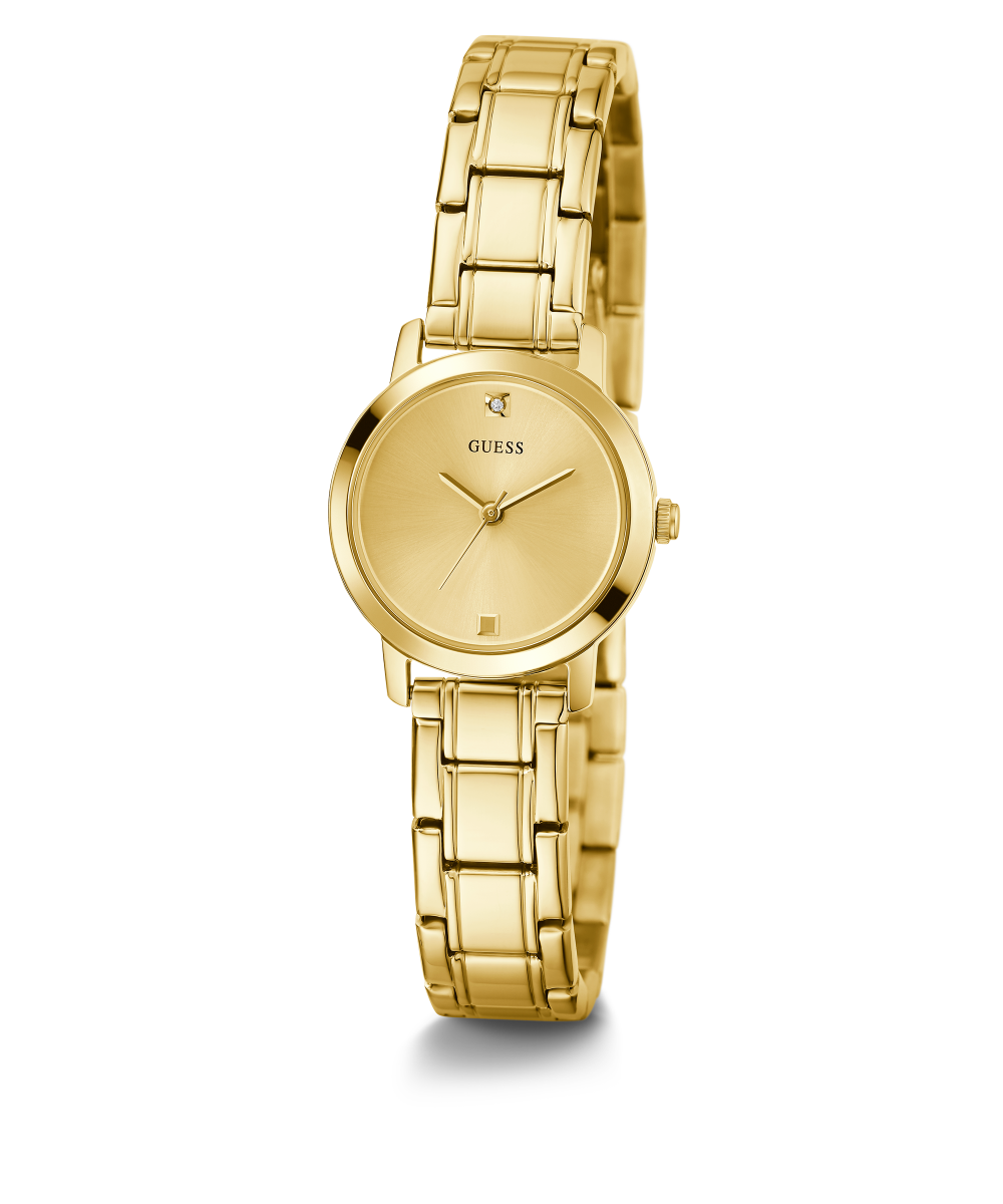 GUESS Ladies Gold Tone Analog Watch