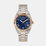 Gd Connoisseur Men Quartz Blue Dial Analog Stainless Steel GW0265G12