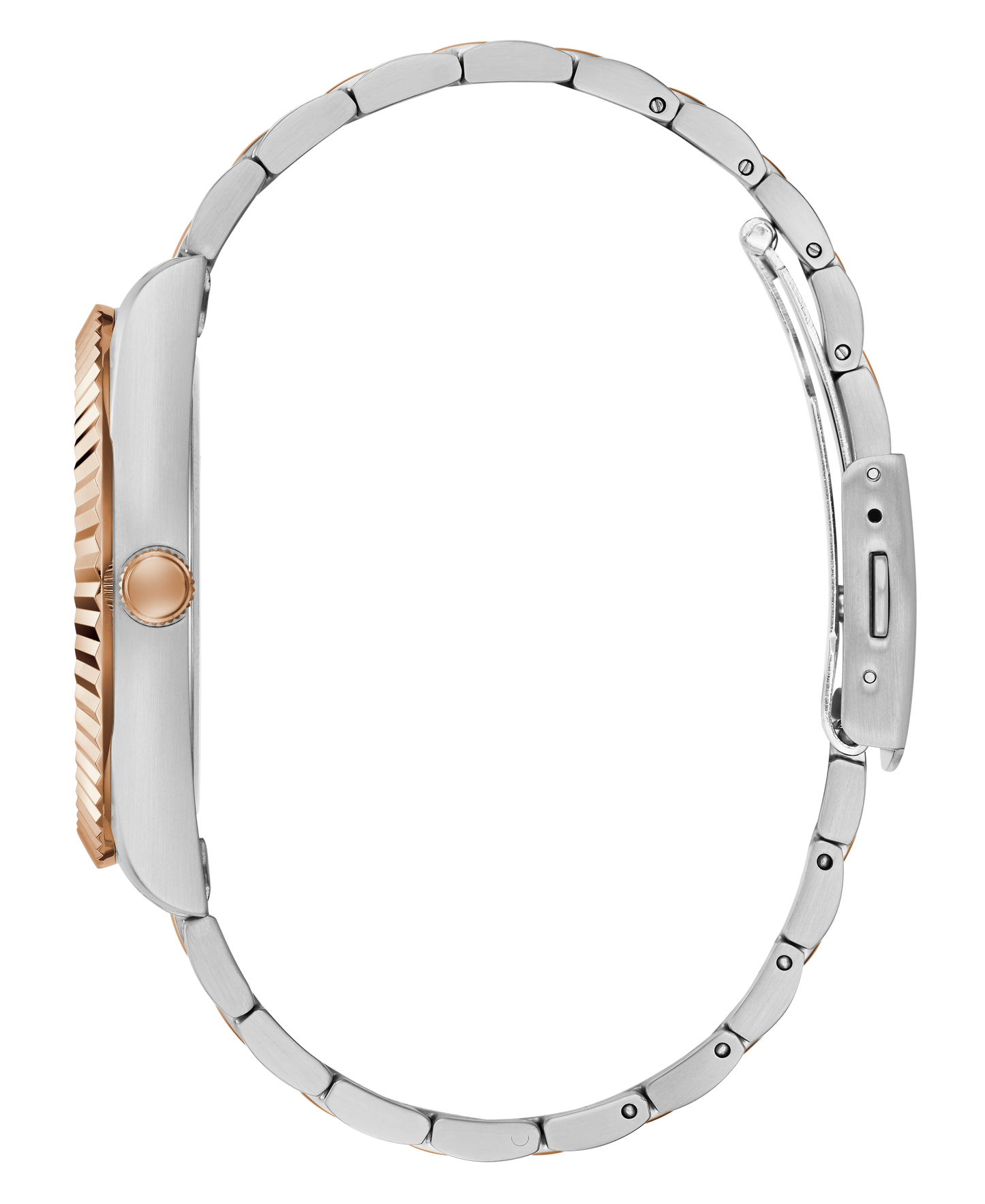 GUESS Mens 2-Tone Day/Date Watch