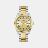 Gd Connoisseur Men Quartz Champagne Dial Analog Stainless Steel GW0265G14