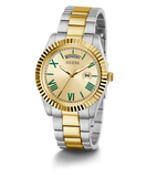 GUESS Mens 2-Tone Day/Date Watch