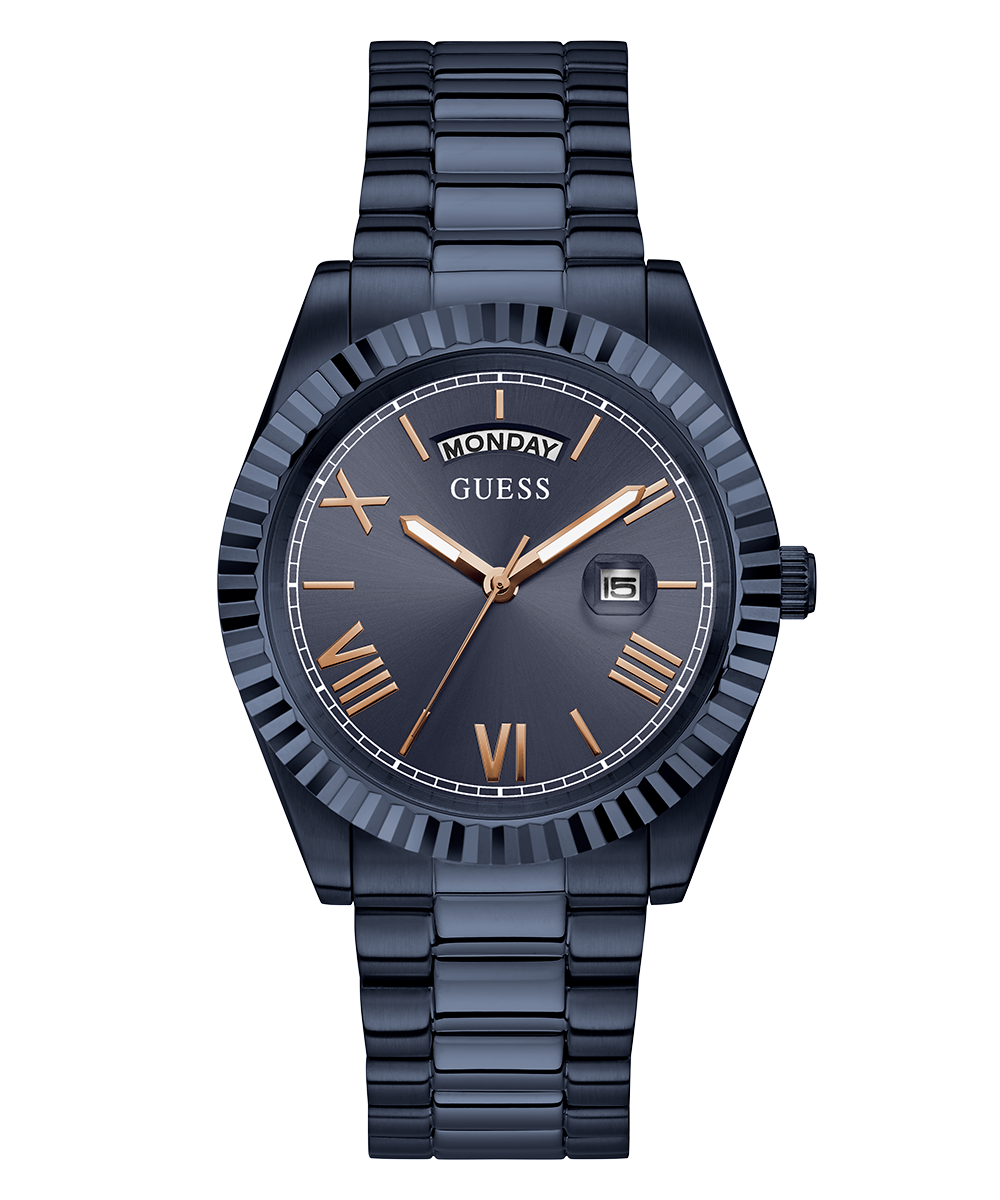 GUESS Mens Navy Day/Date Watch