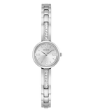 GUESS Ladies Silver Tone Analog Watch