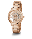 GUESS Ladies Rose Gold Tone Analog Watch