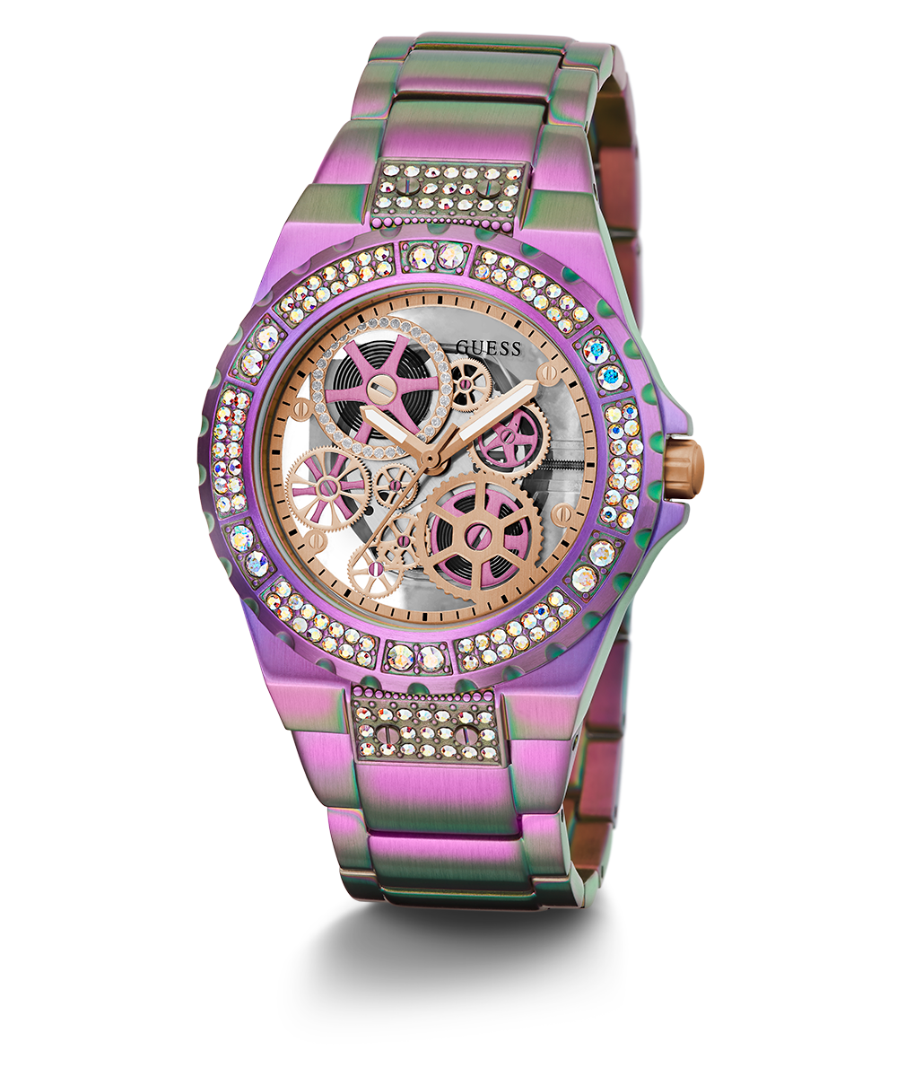 GUESS Ladies Iridescent Analog Watch