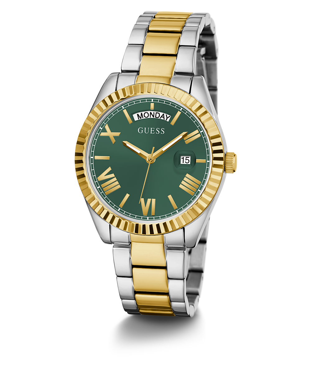 GUESS Ladies 2-Tone Day/Date Watch