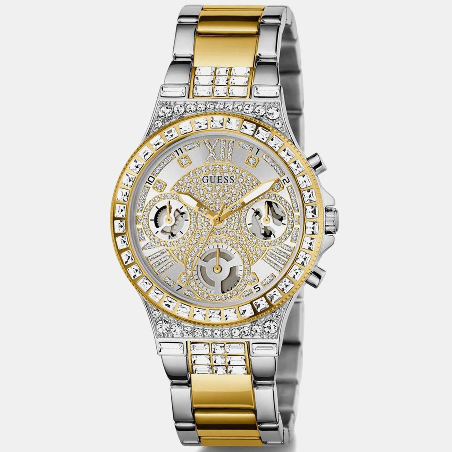 Gt Moonlight Women Quartz Silver Dial Analog Stainless Steel GW0320L7 - Guess watch - Image 2