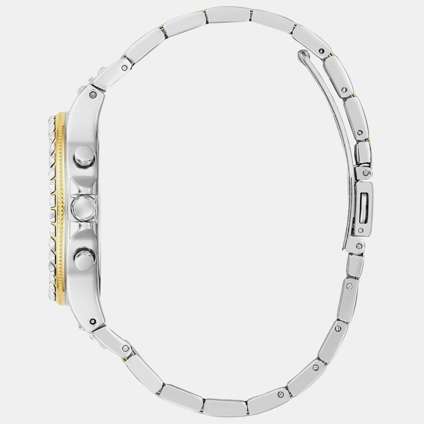 Gt Moonlight Women Quartz Silver Dial Analog Stainless Steel GW0320L7