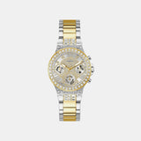 Gt Moonlight Women Quartz Silver Dial Analog Stainless Steel GW0320L7