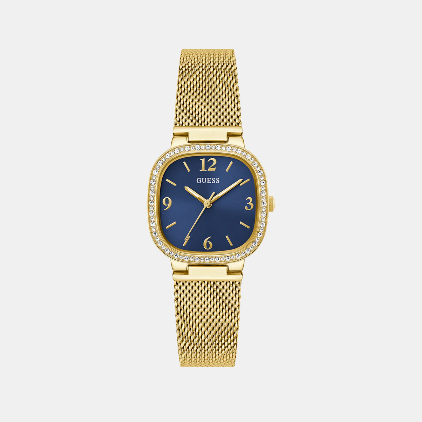 Gd Tapestry Women Quartz Blue Dial Analog Stainless Steel GW0354L6