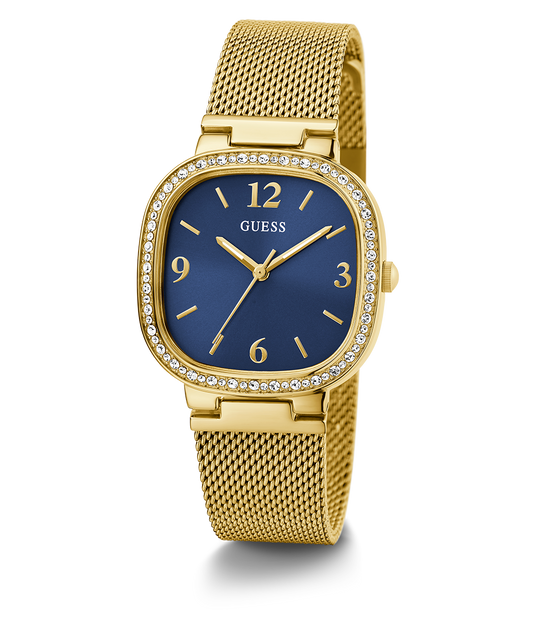 GUESS Ladies Gold Tone Analog Watch