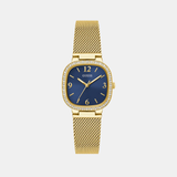 Gd Tapestry Women Quartz Blue Dial Analog Stainless Steel GW0354L6