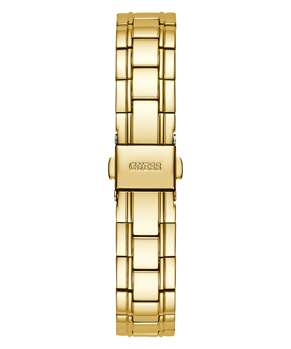 GUESS Ladies Gold Tone Day/Date Watch