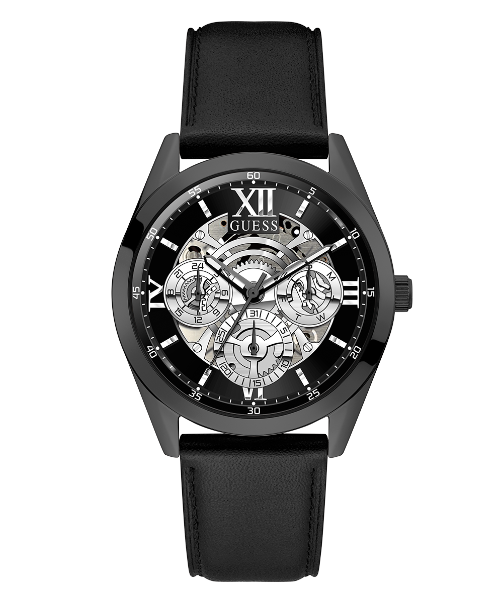 GUESS Mens Black Multi-function Watch