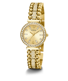 GUESS Ladies Gold Tone Analog Watch