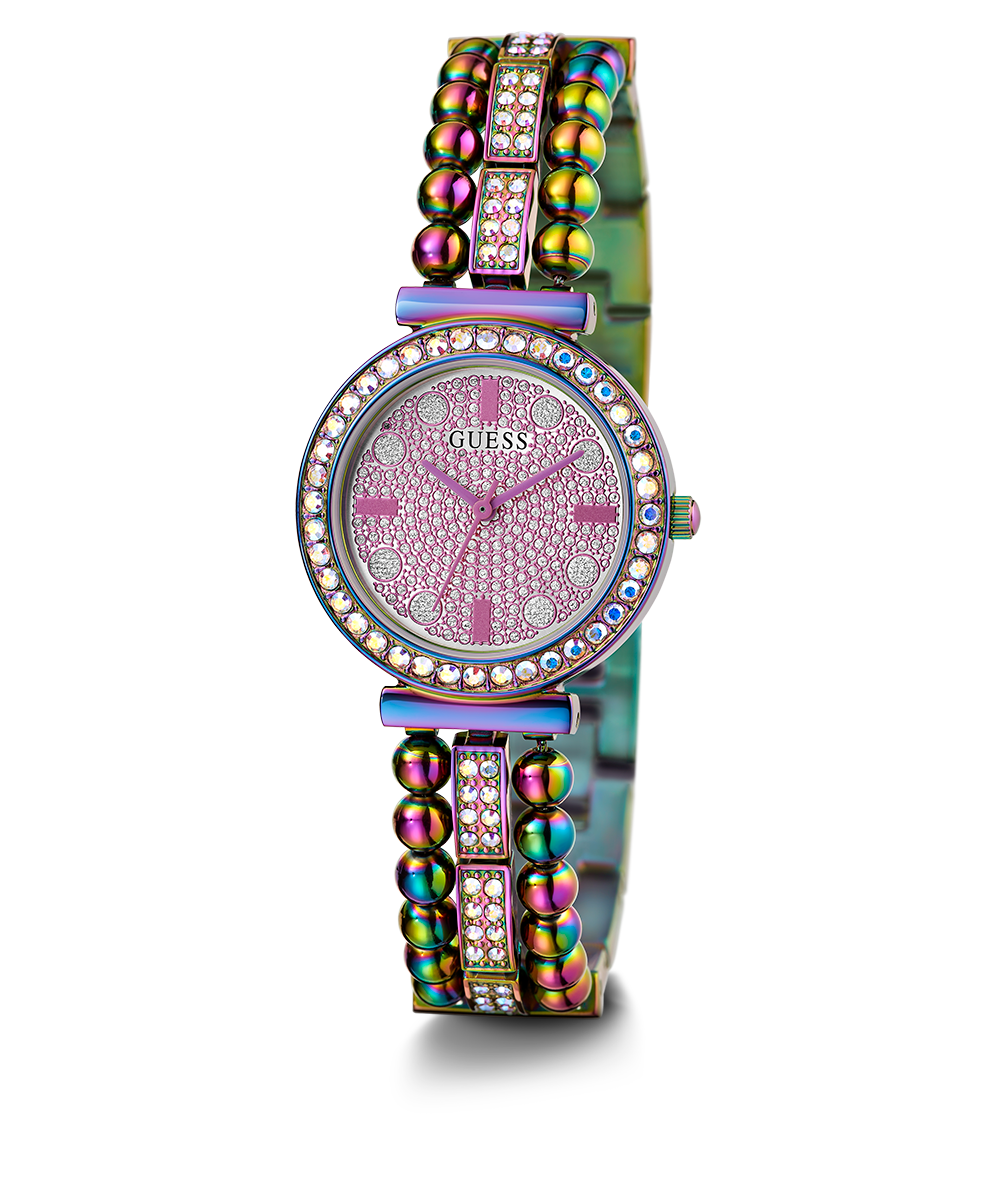 GUESS Ladies Iridescent  Iridescent Analog Watch