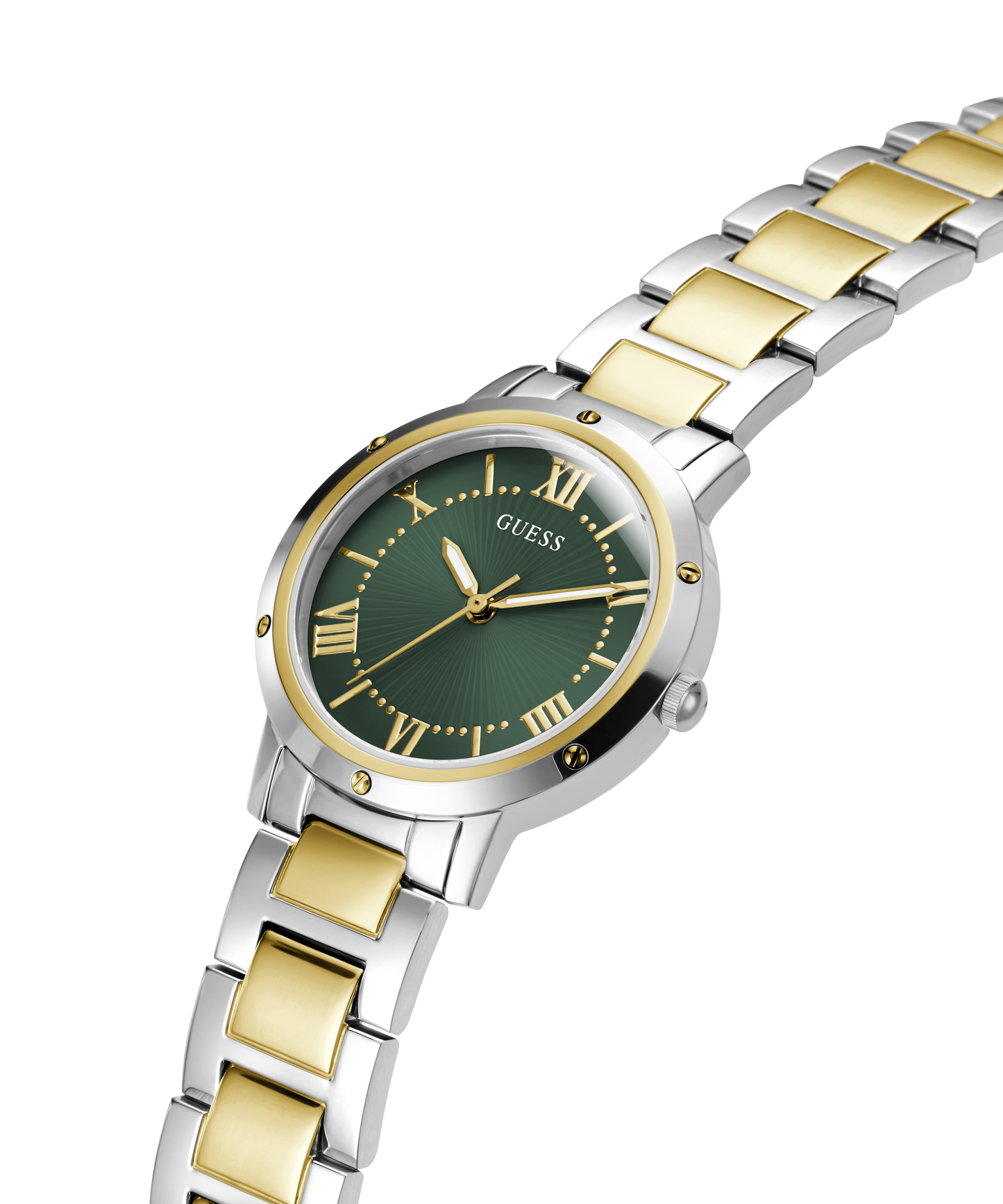 GUESS Ladies 2-Tone Analog Watch