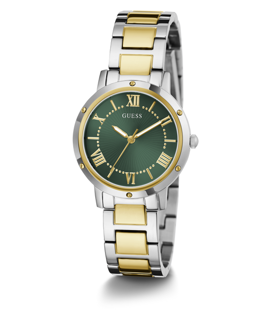 GUESS Ladies 2-Tone Analog Watch