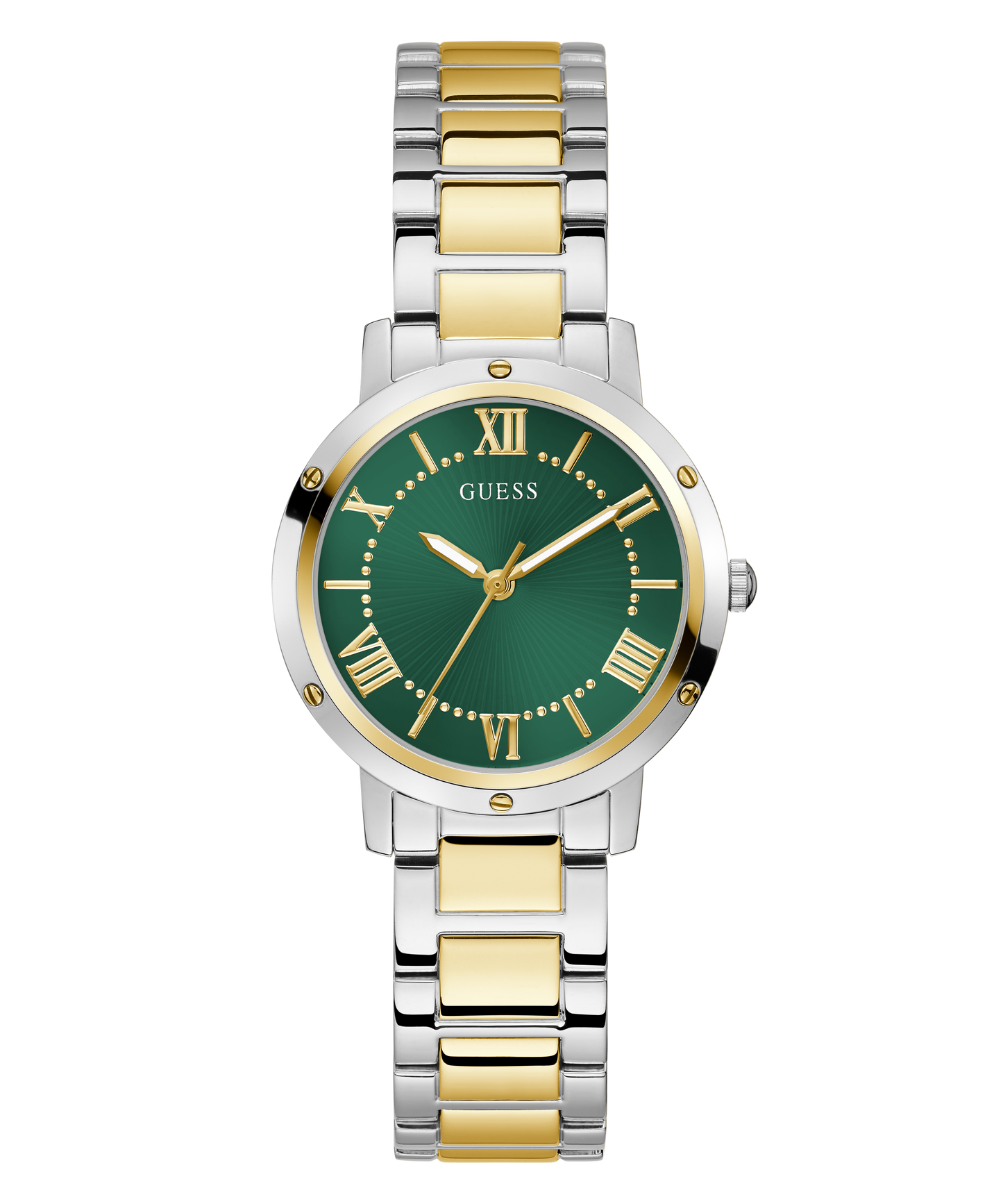 GUESS Ladies 2-Tone Analog Watch