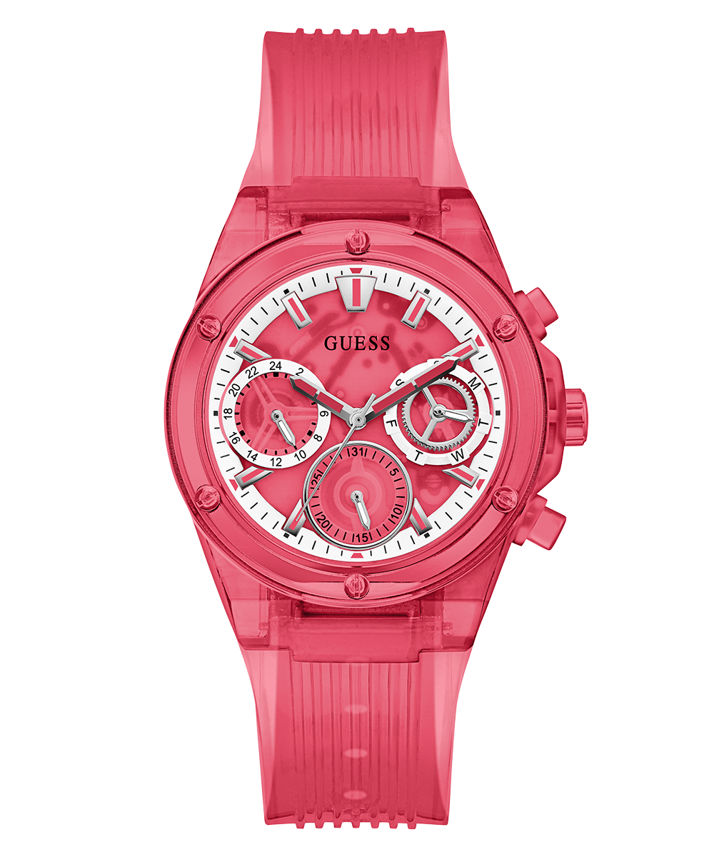 GUESS Ladies Red Multi-function Watch