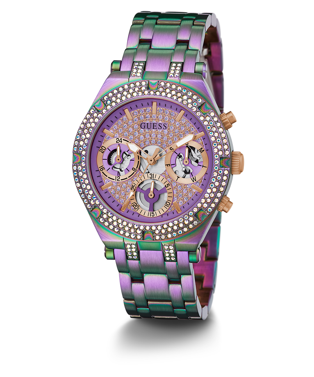 GUESS Ladies Iridescent Multi-function Watch