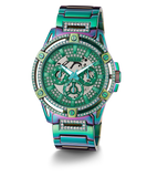 GUESS Mens Iridescent Multi-function Watch
