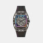 Gt Phoenix Men Quartz Black Dial Analog Stainless Steel GW0499G14