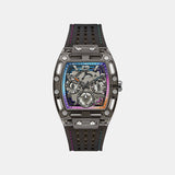 Gt Phoenix Men Quartz Black Dial Analog Stainless Steel GW0499G14