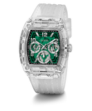 GUESS Mens Clear Multi-function Watch