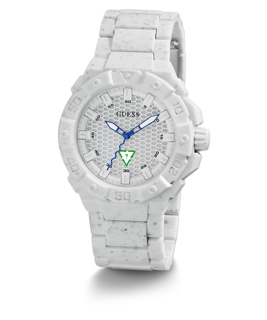 ECO-FRIENDLY #TIDE OCEAN PLASTIC WHITE WATCH