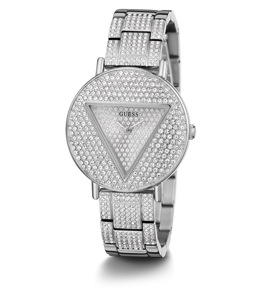 GUESS Ladies Silver Analog Watch