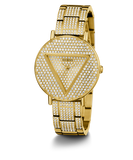 GUESS Ladies Gold Tone Analog Watch