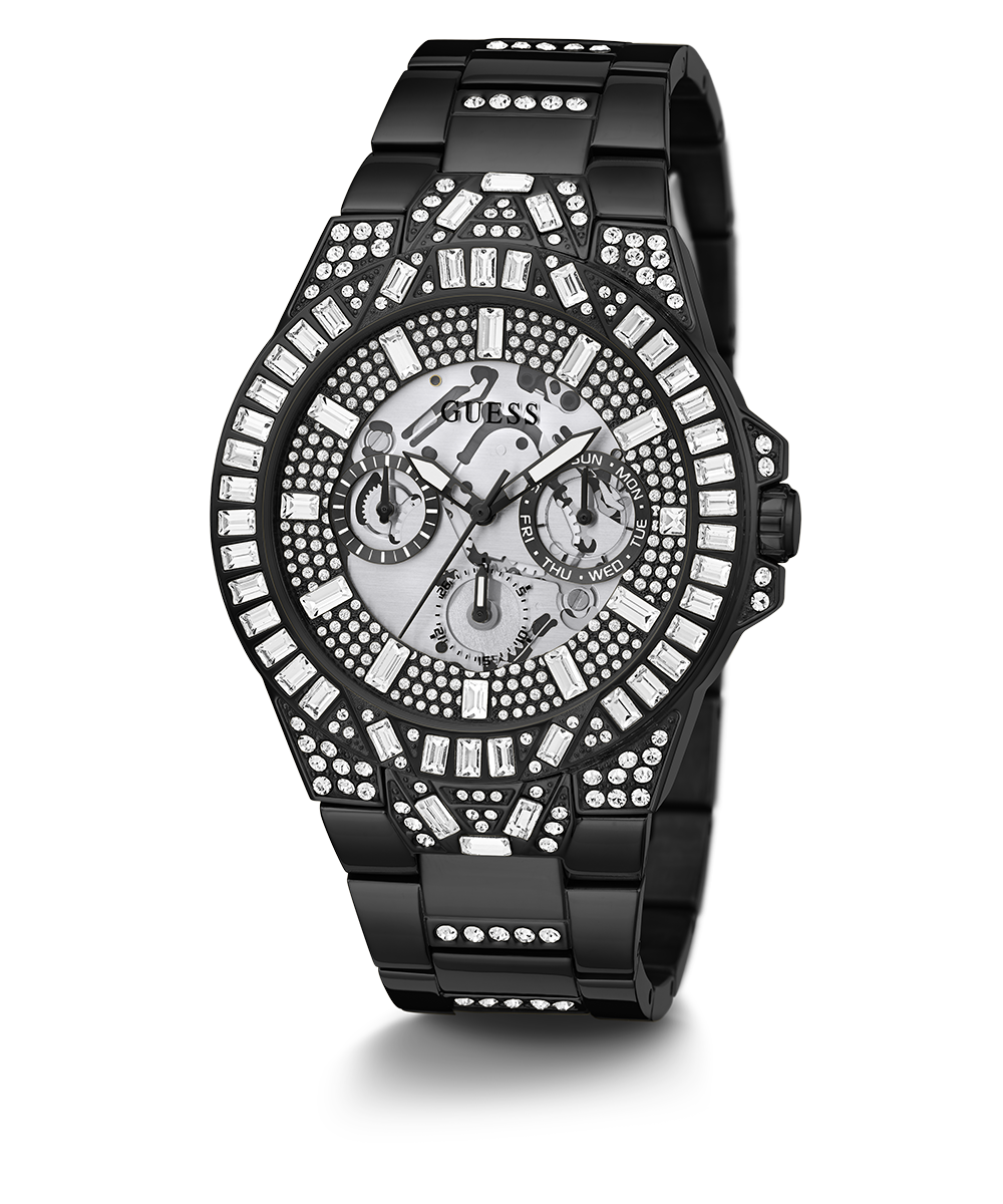 GUESS Mens Black Multi-function Watch