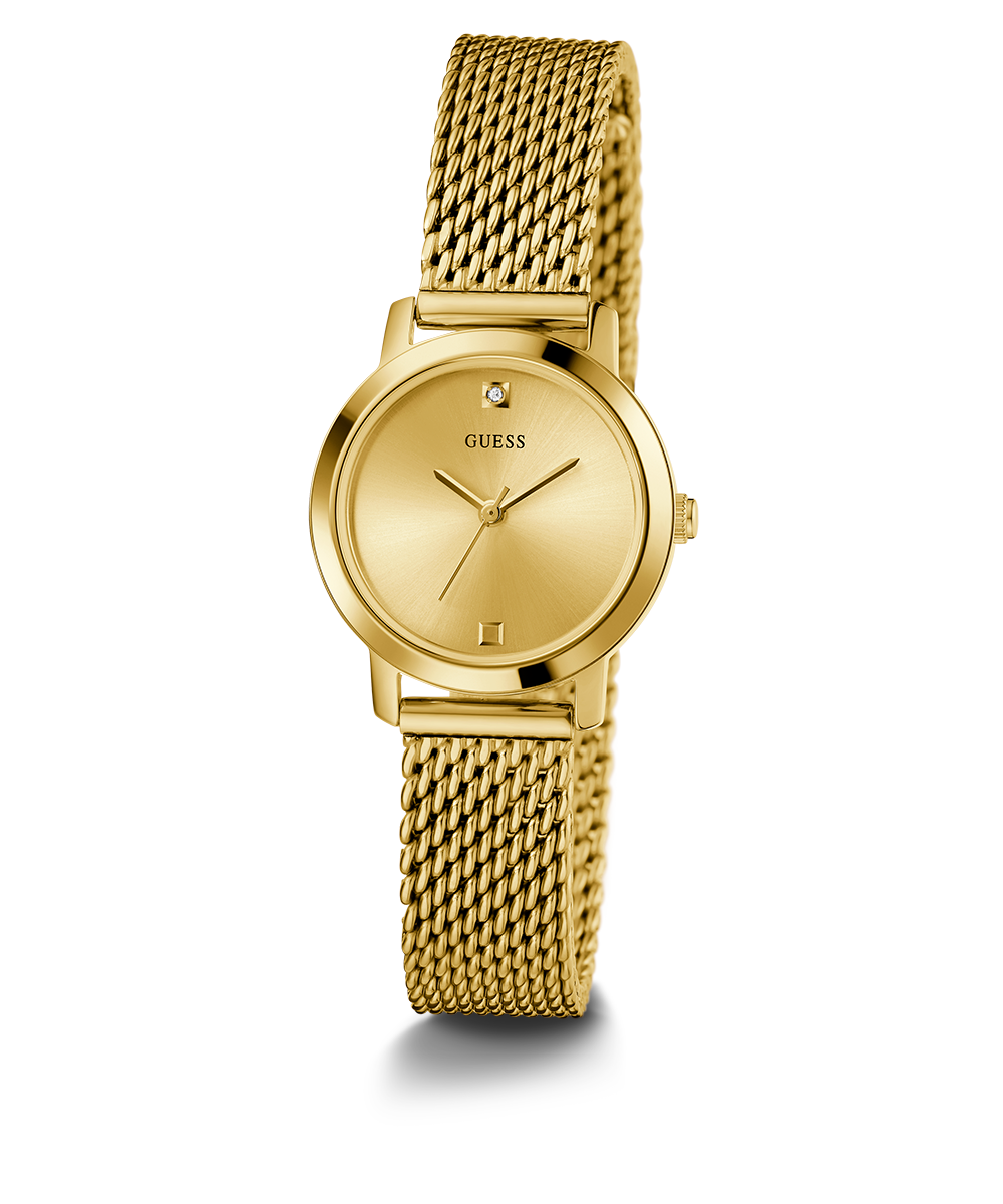 GUESS Ladies Gold Tone Analog Watch