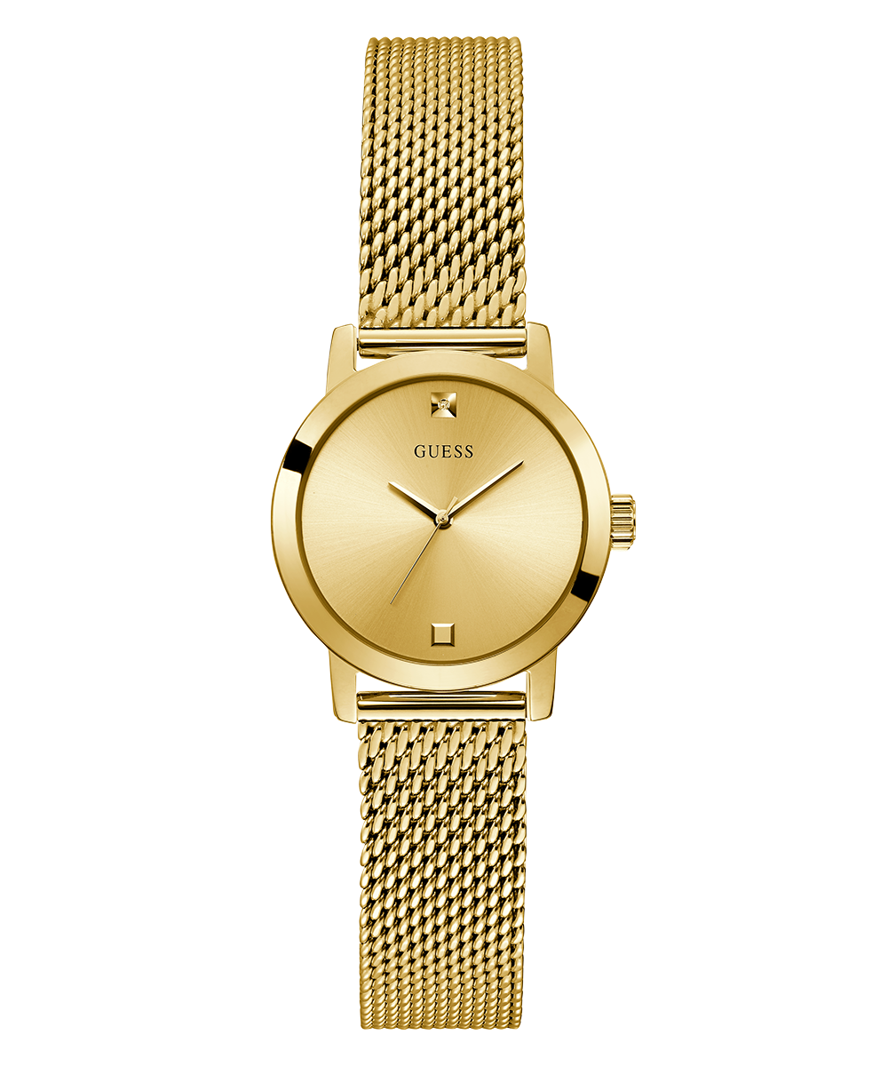 GUESS Ladies Gold Tone Analog Watch
