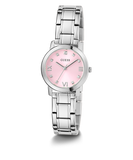 GUESS Ladies Silver Tone Analog Watch