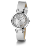 GUESS Ladies Silver Tone Analog Watch