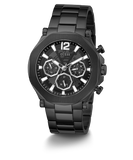 GUESS Mens Black Multi-function Watch