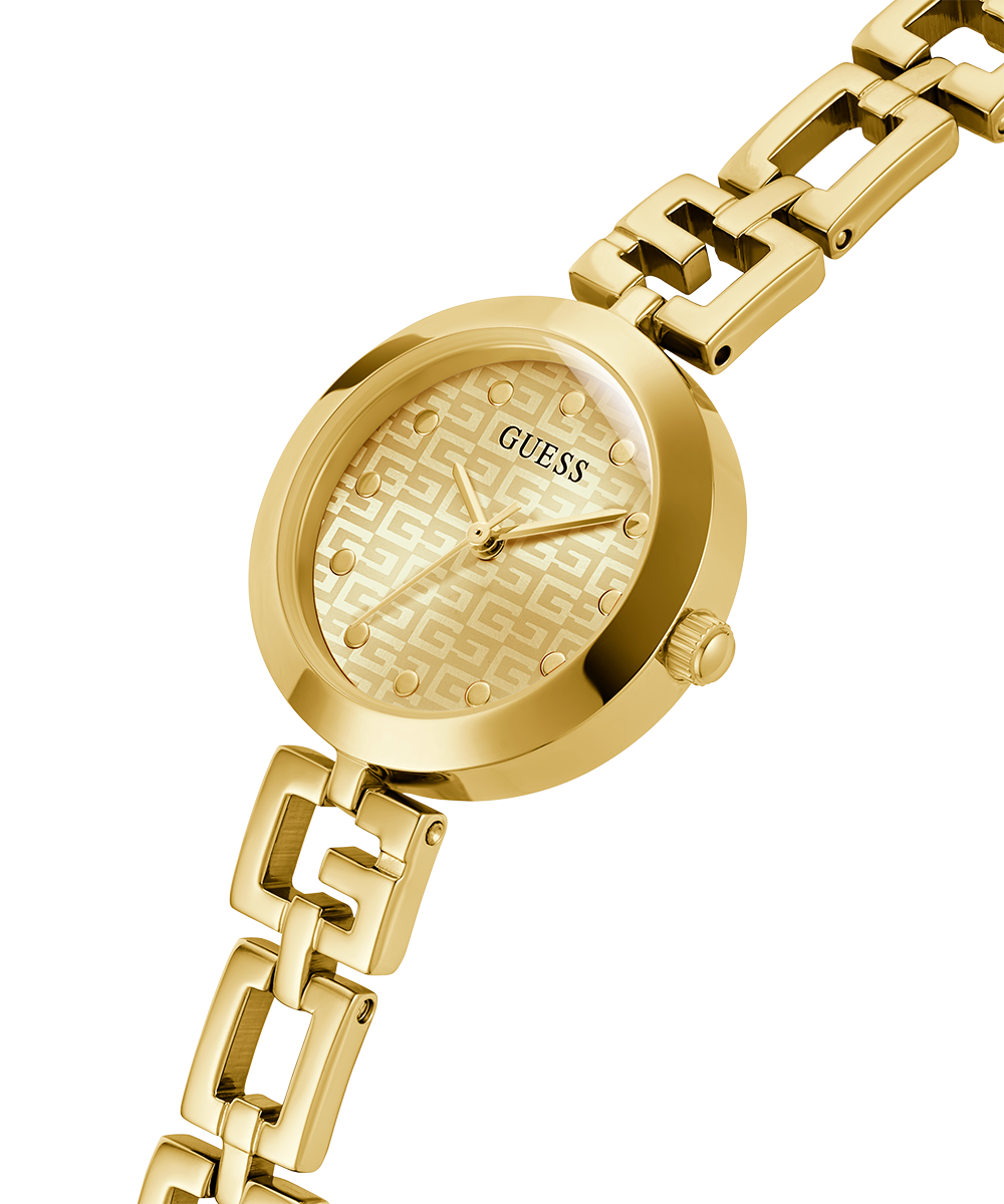 GUESS Ladies Gold Tone Analog Watch