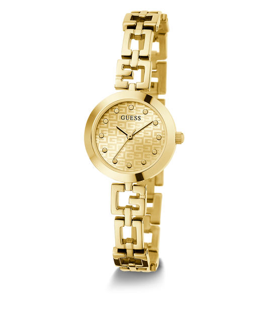 GUESS Ladies Gold Tone Analog Watch