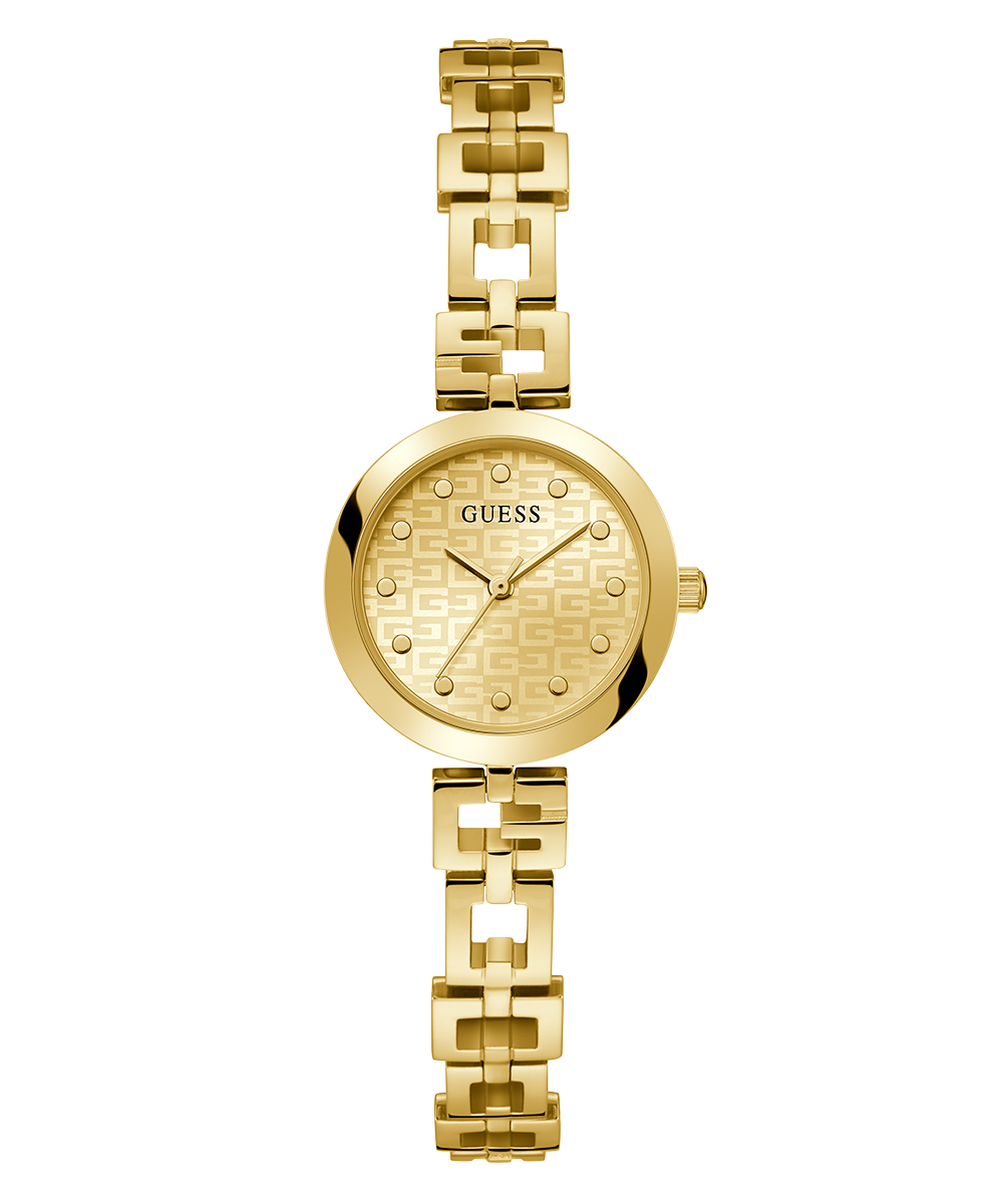 GUESS Ladies Gold Tone Analog Watch
